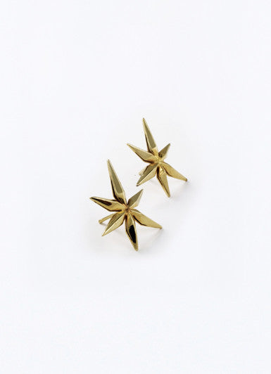 Gold Star Earrings