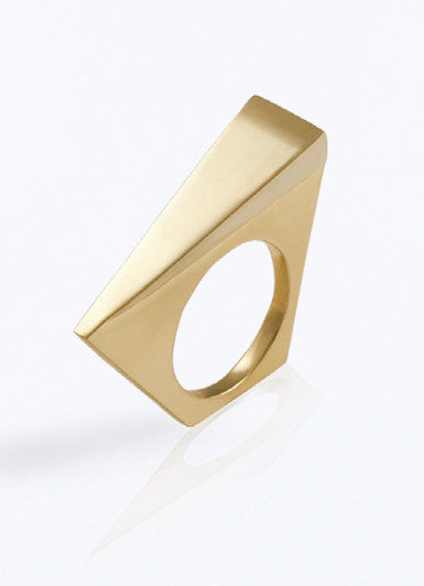 Golden Wedge Ring